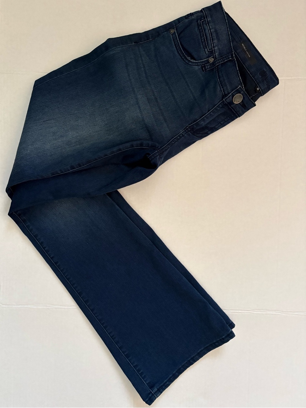 Kut from the Kloth Michelle Slim Flare Blue Jeans Size:4